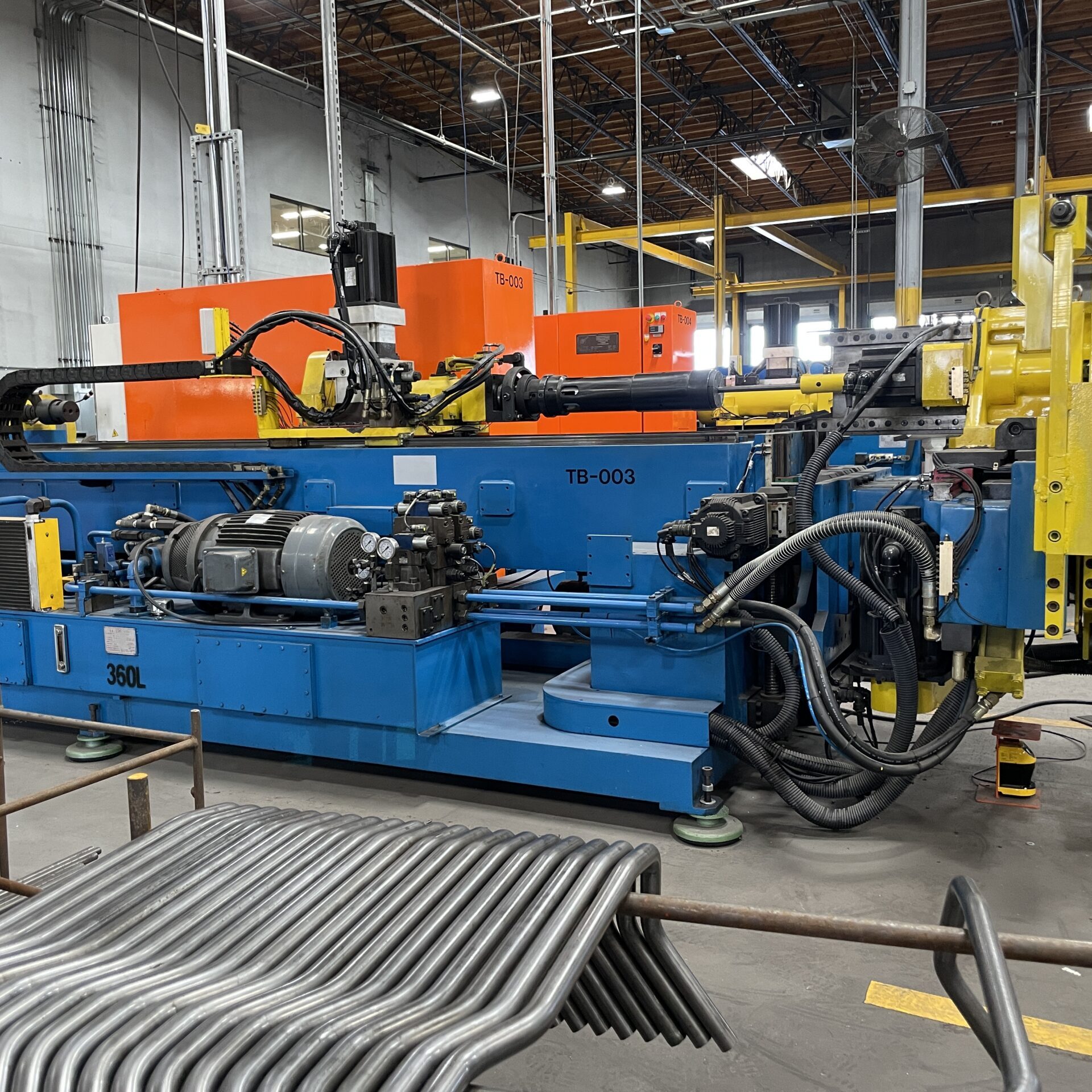 sway bar bender with custom sway bars